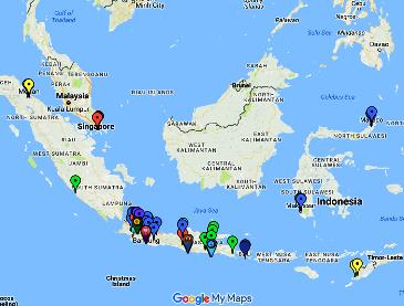 Lokasi Kampus & Peta (Google Map) Program Kelas Reguler Pagi Nomor